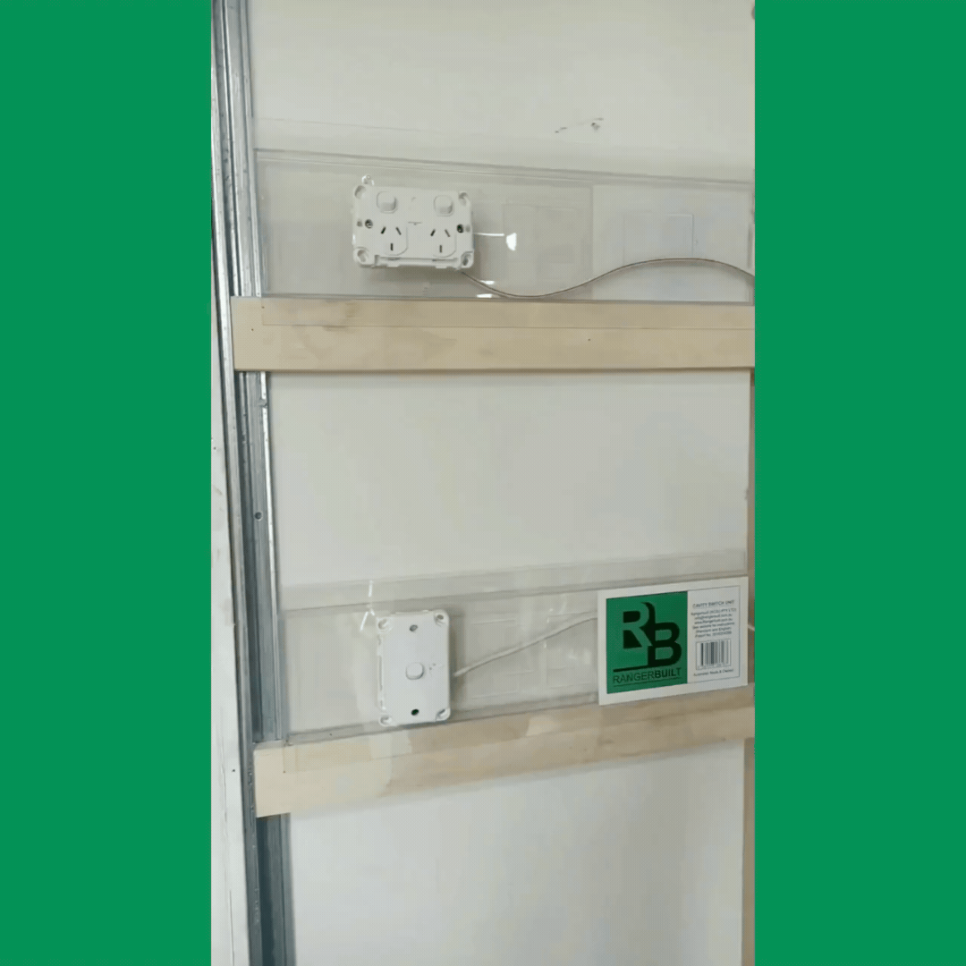 Cavity Switch Unit - to suit 70mm frames (12mm Rail)